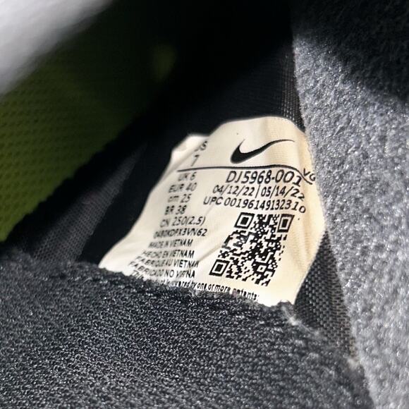 Nike Zoom Mercurial Vapor 15 Club TF DJ5968-001 Mens US Size 7 Turf Soccer Shoes - Picture 11 of 13